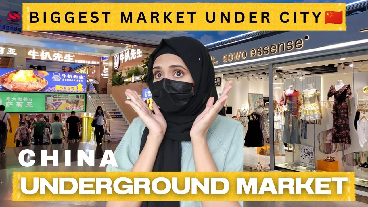 Biggest Underground Market In China🇨🇳|Pakistani Girl In China|Student Life In China 🇨🇳|AnumShahzaibb