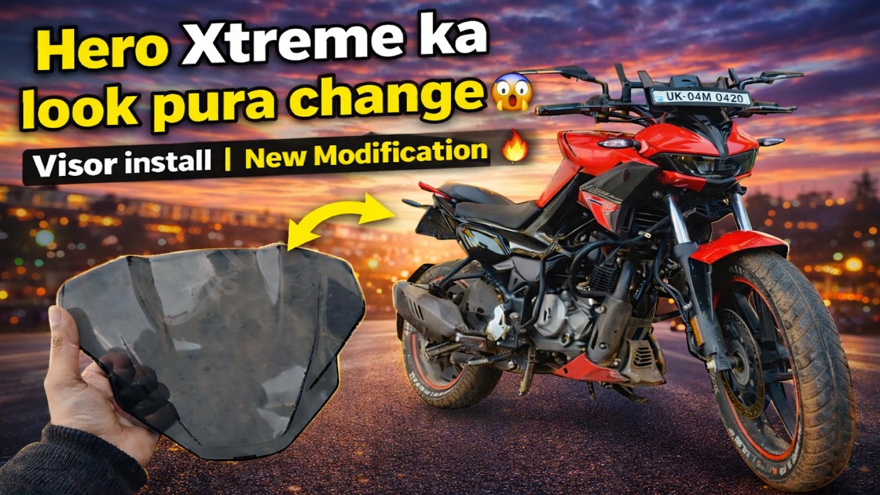 Sirf 150 me Hero Xtreme ka look badal gaya 😍 | Sasta & Best Modification 🔥 #viral #heroxtreme