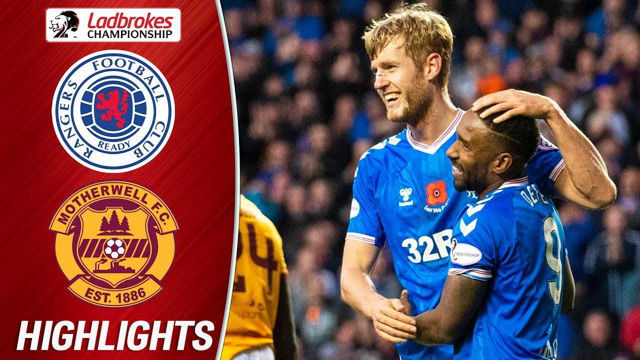 Rangers 2-1 Motherwell | Defoe and Helander Seal Comeback Win! | Ladbrokes Premiership