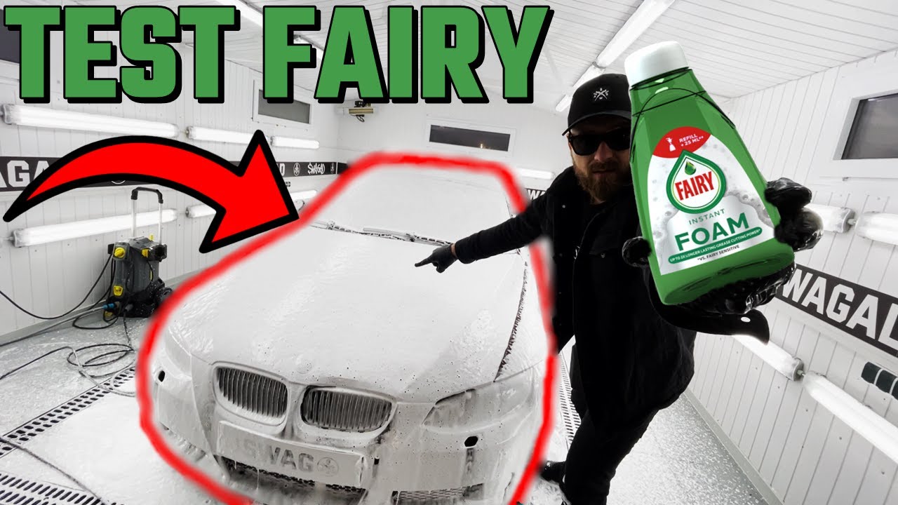 *tego się nie spodziewałem 😂* TEST FAIRY - aktywna piana do naczyń