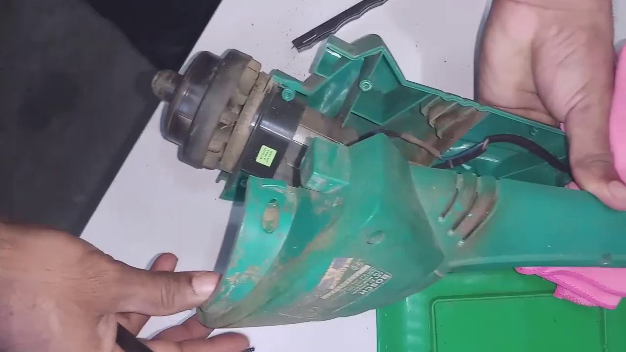 bosch grass trimmer maintenance and repair/cara selenggara dan baiki mesin rumput bosch