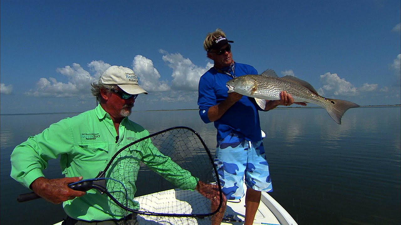 Baffin Bay Fishing South Texas Red and Sea Trout Topwater Blowups