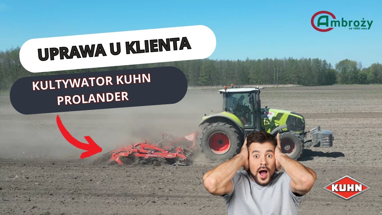Jak sprawuje się KUHN PROLANDER? Uprawa u klienta.