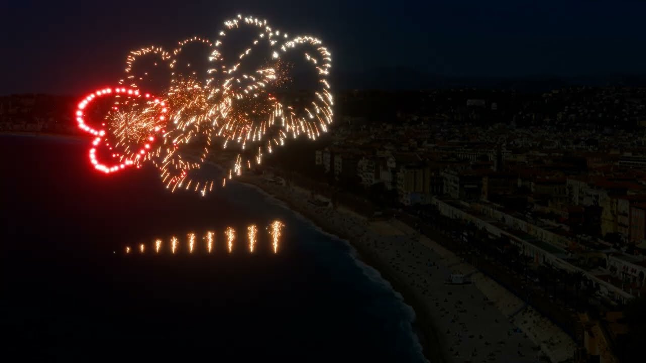 Feuerwerk 2024 Nizza