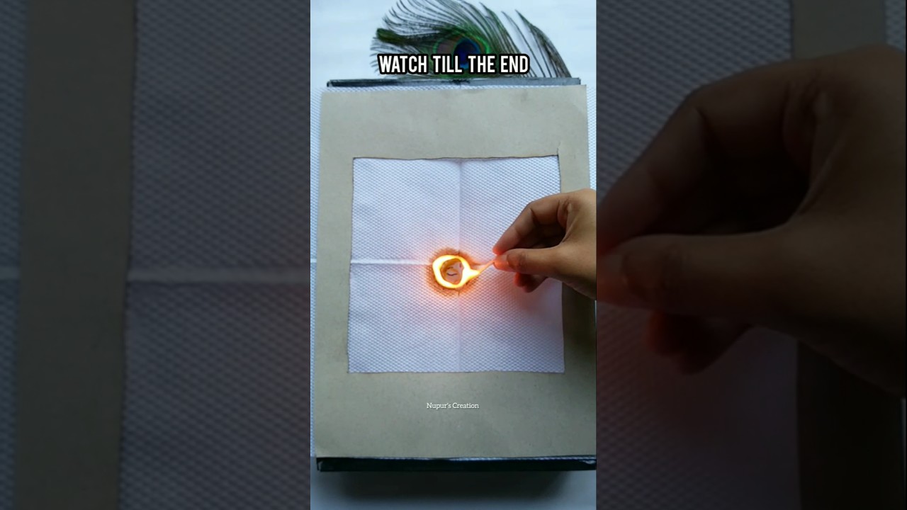 Lord Hanuman drawing with FIRE WORK 🔥 DIY SURPRISE BOX #hanuman #hanumanji #drawing #experiment #art