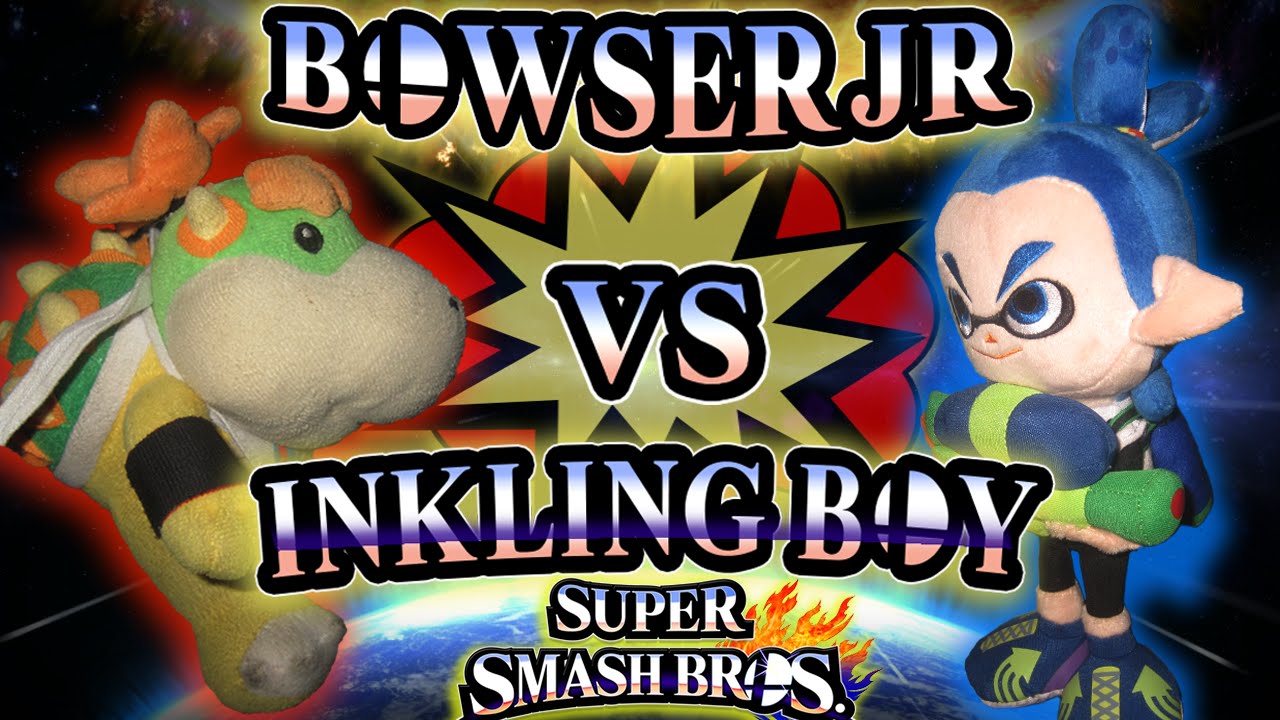 ABM: Bowser Jr vs Inkling Boy SMASH FIGHTING !?!