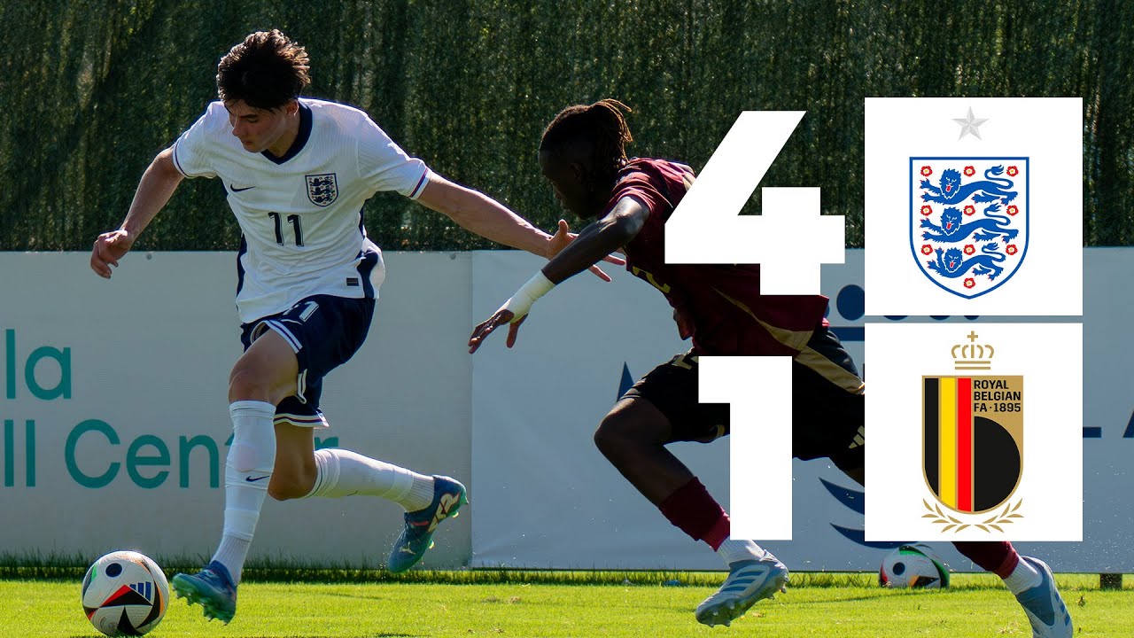 England U19NT vs Belgium U19NT | Marbella Week of Football
