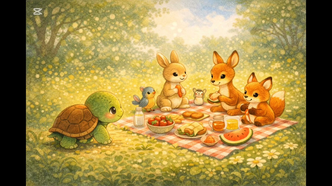 La tortuguita que iba despacio | Cuento infantil antes de dormir