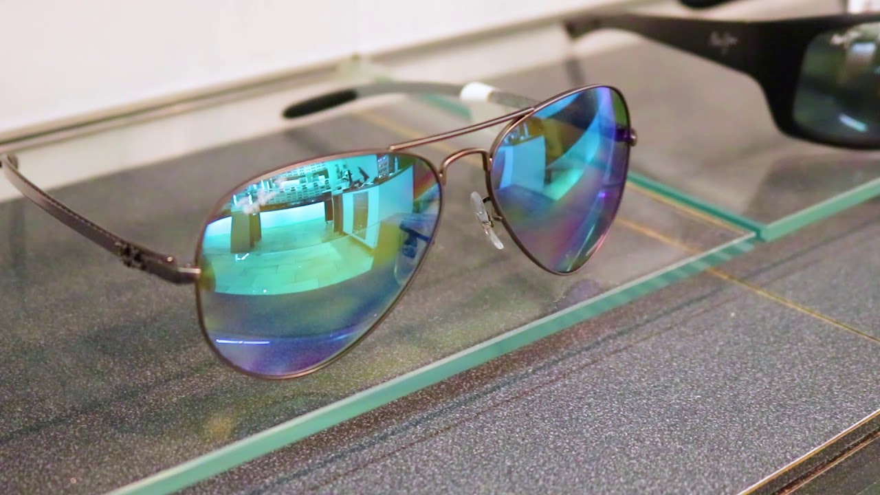 Polarized Lens vs. Polarized Ray-Bans @SunglassHut