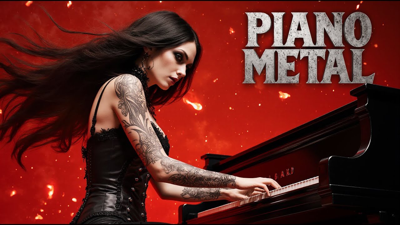 🎹 PIANO METAL RAGE 🔥 Heavy Rock Atmosphere 🎸 CINEMATIC (instrumental) for Work, Gaming, Study