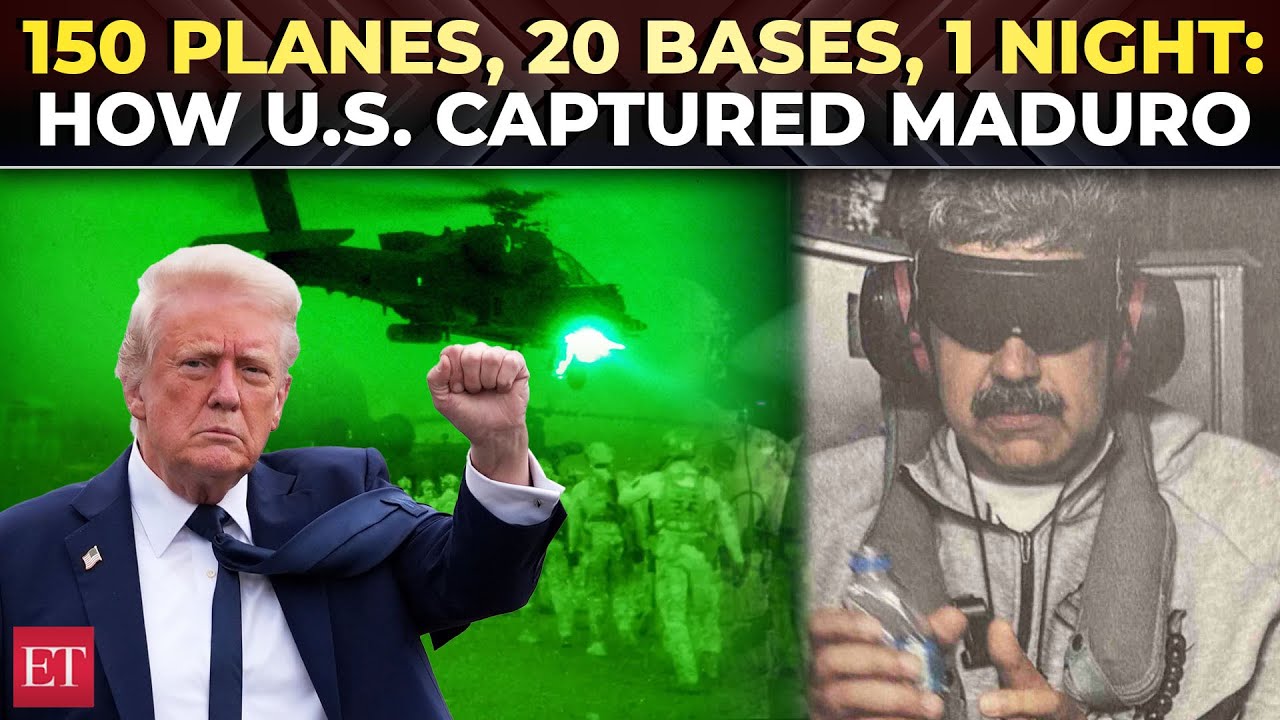 Maduro's capture explained: One night, 20 bases, 150 planes, inside Trump’s operation Venezuela