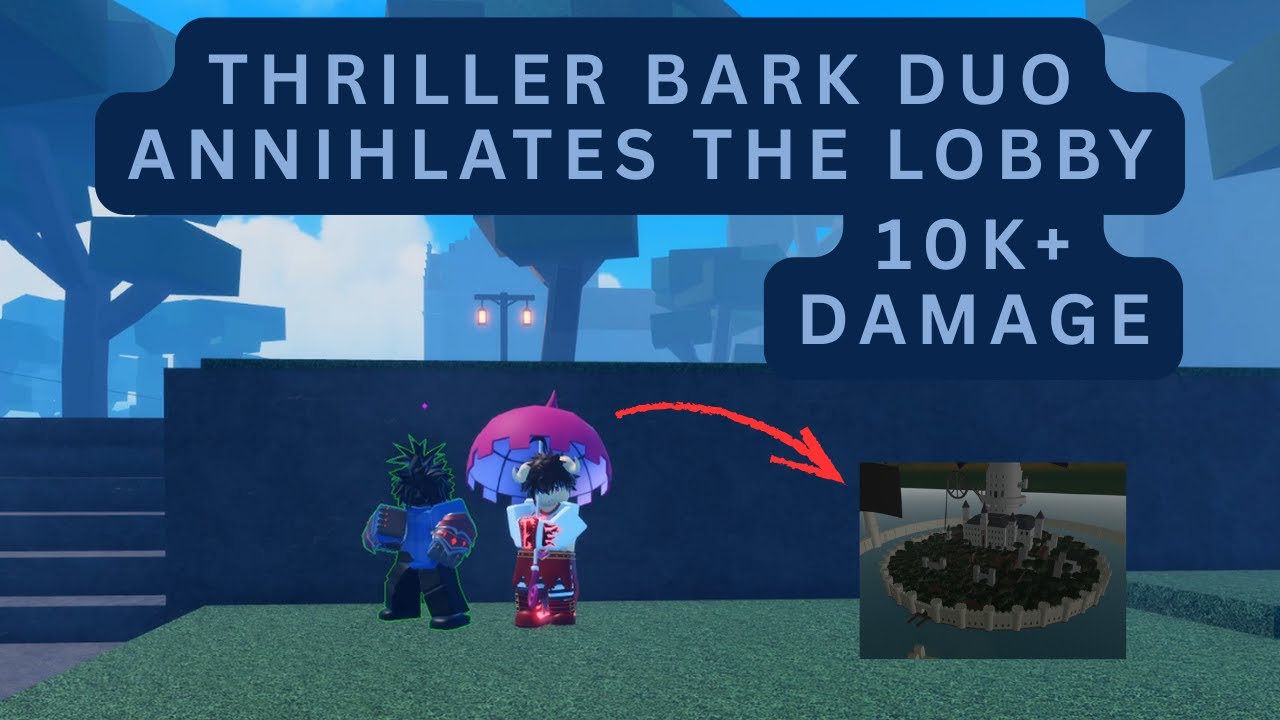 [GPO BR] Thriller Bark Duo ANNIHLATES The Lobby!!! (10K+ DAMAGE!!!)