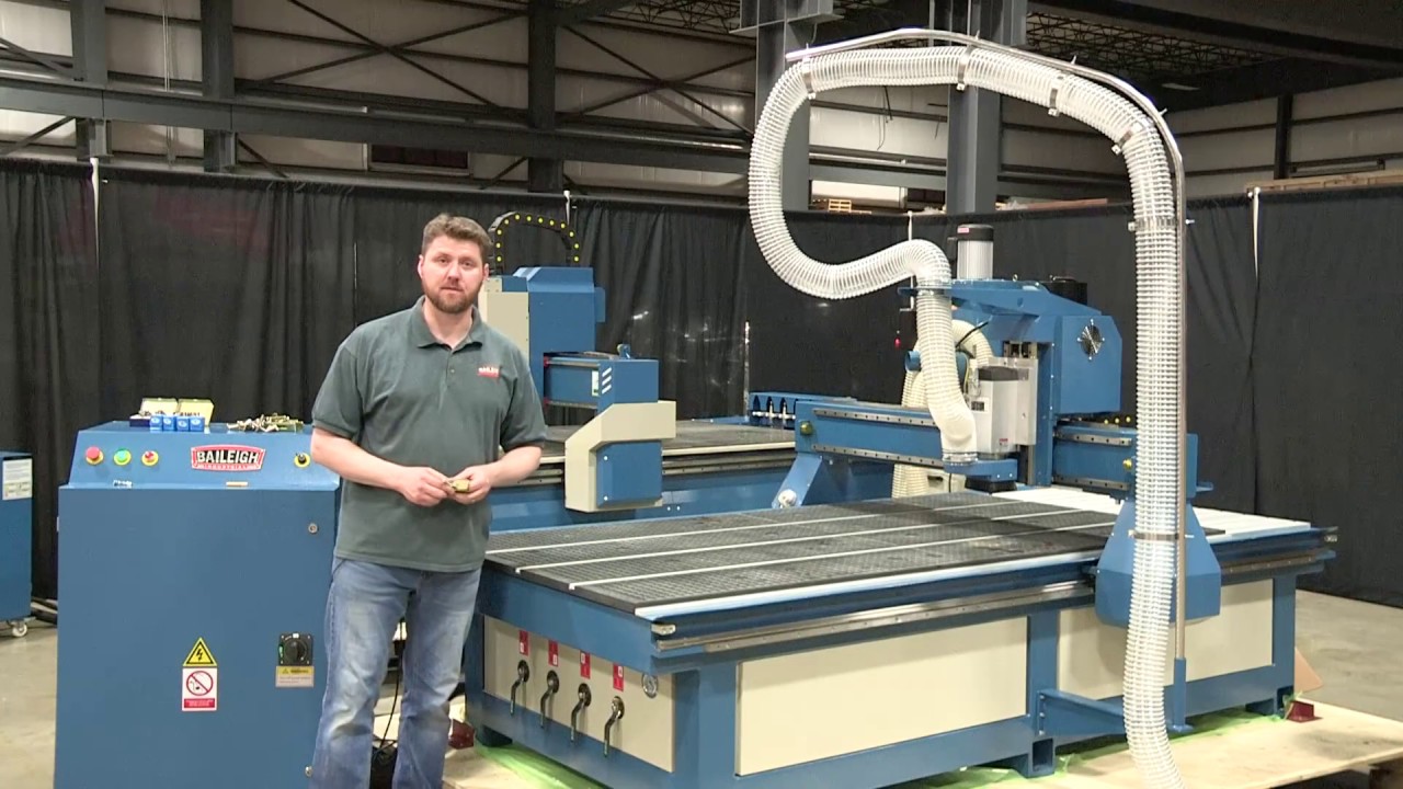 Baileigh Industial's WR-84V CNC Wood Router Table