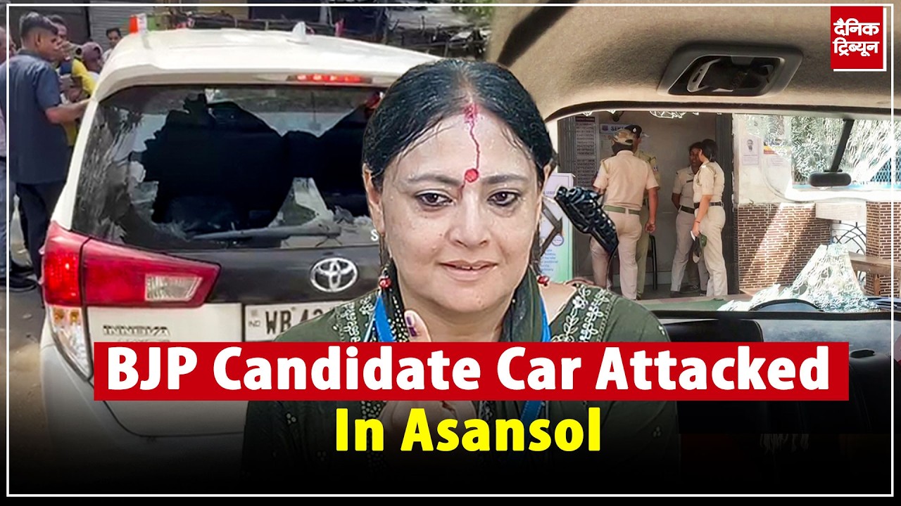 Agnimitra Paul alleges attack on car in Asansol, blames TMC workers