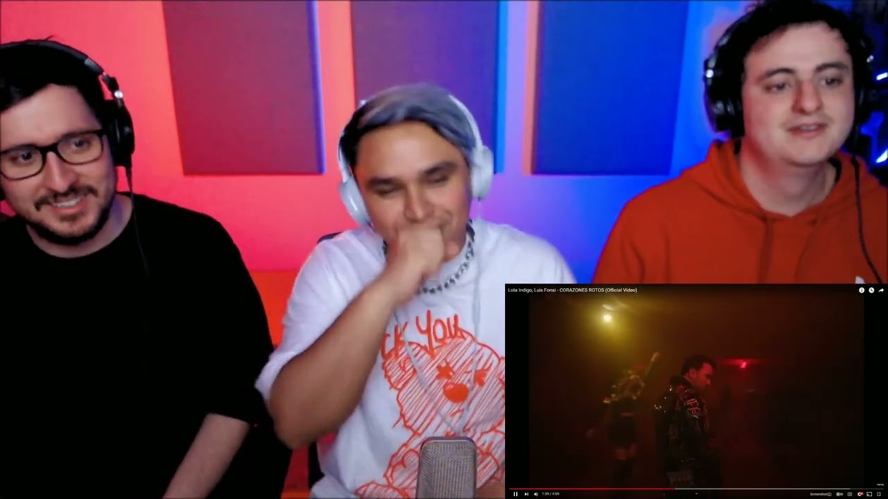 [Reacción] Lola Indigo, Luis Fonsi - CORAZONES ROTOS (Official Video) | ANYMAL LIVE 🔴