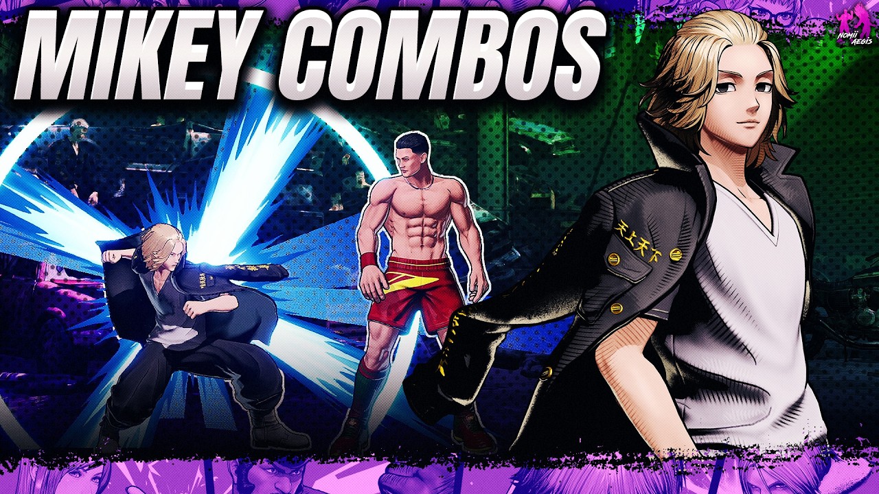 MANJIRO &ldquo;MIKEY&rdquo; SANO GOES CRAZY! 💥 Fatal Fury City of the Wolves Combos