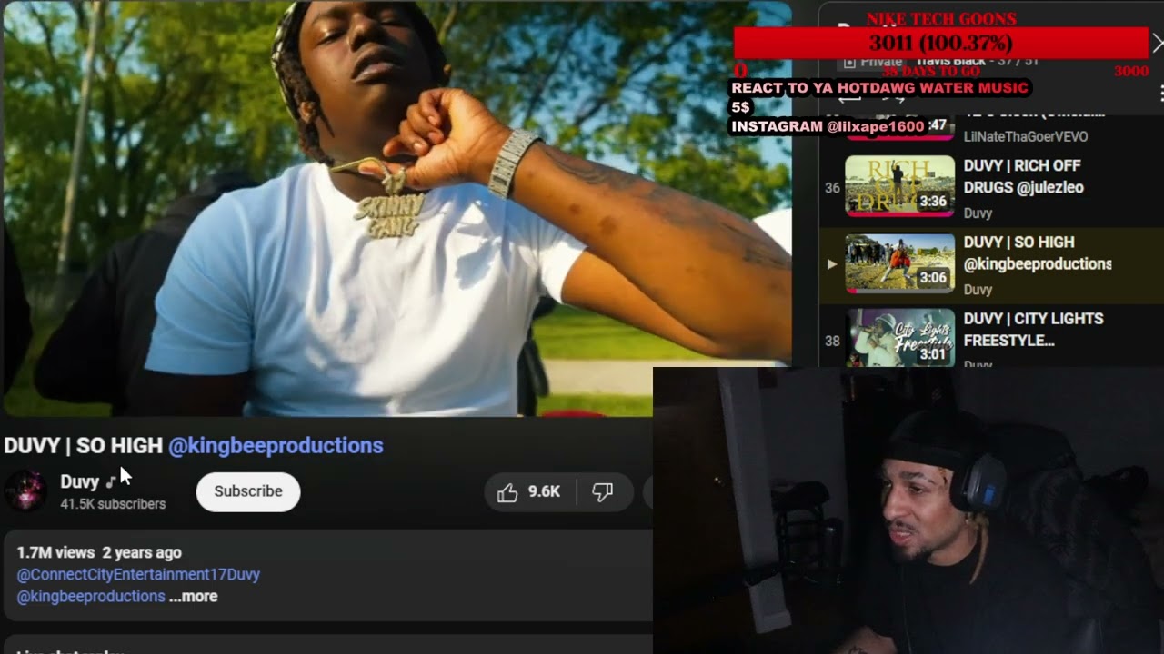 DUVY - SO HIGH (REACTION)