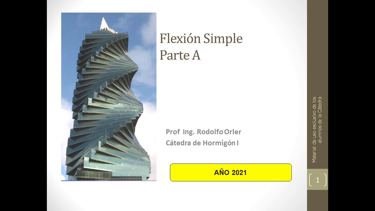Flexión Simple parte A