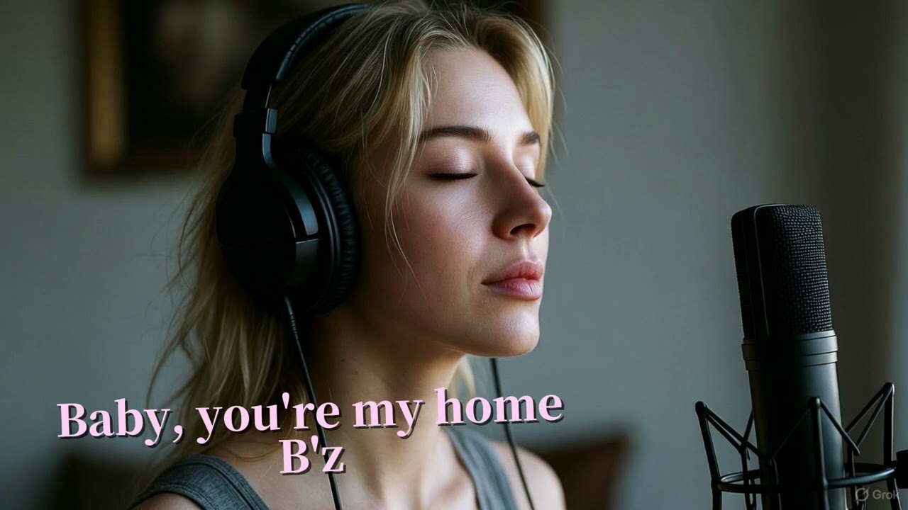 AI女性ロック｜B'z  「Baby, you’re my home」J-Rockバラード風オリジナル楽曲（オマージュ）