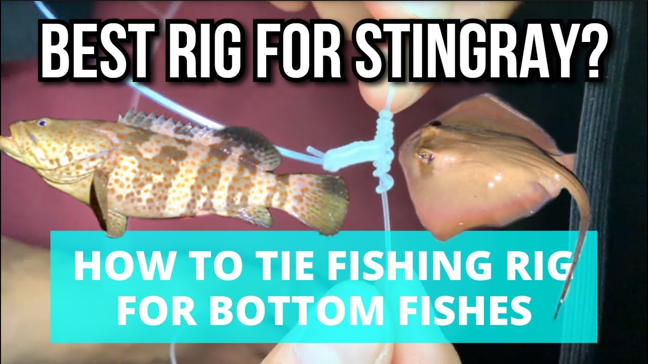 How To Tie Long Snood Bottom Feeder Fishing Rig (Best Rig for Grouper, Snapper, Stingray etc)