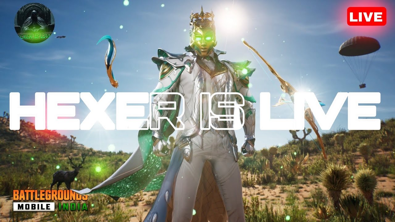 BGMI NEW MAP | BGMI 4.2 UPDATE | LIVE STREAM FULL RUSH | @HexerisLive BGM LIVE