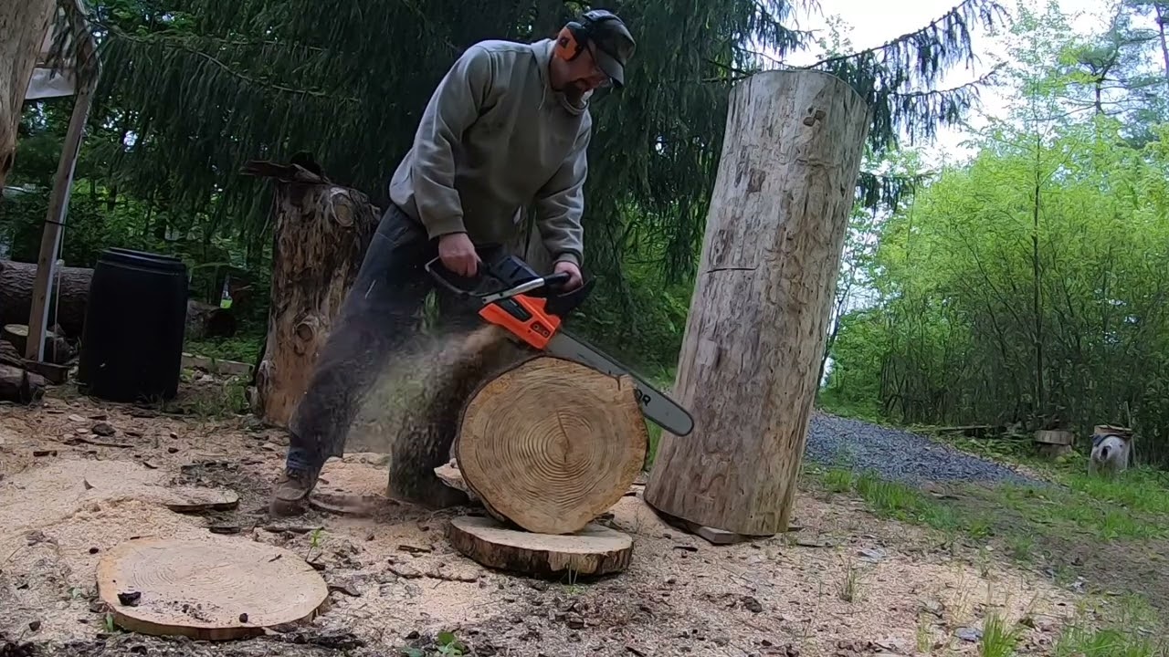 Quick Look and cuts with the vevor 62cc chainsaw