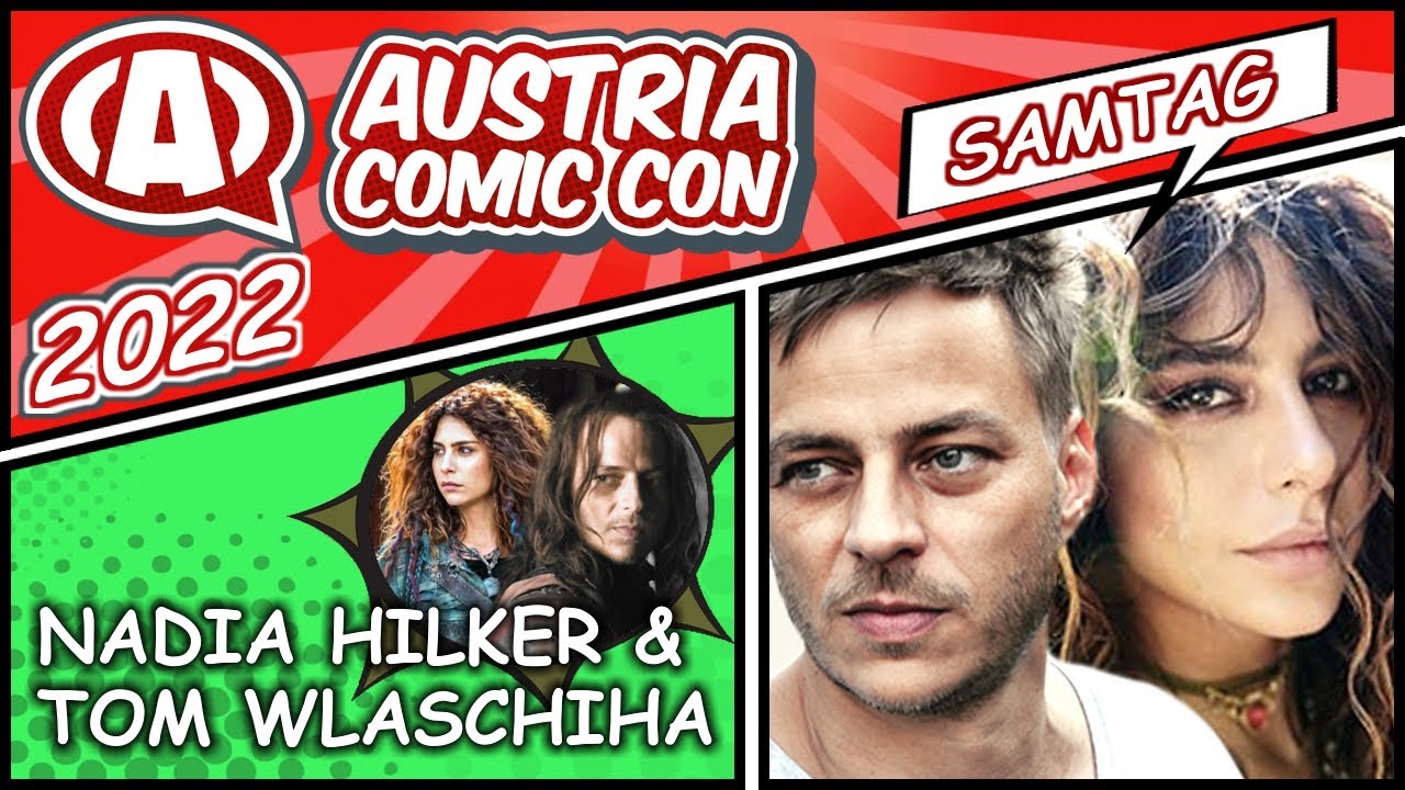 TOM WLASCHIHA (STRANGER THINGS, LIGHTYEAR) & NADIA HILKER / Austria Comic Con 2022 Panel, Samstag