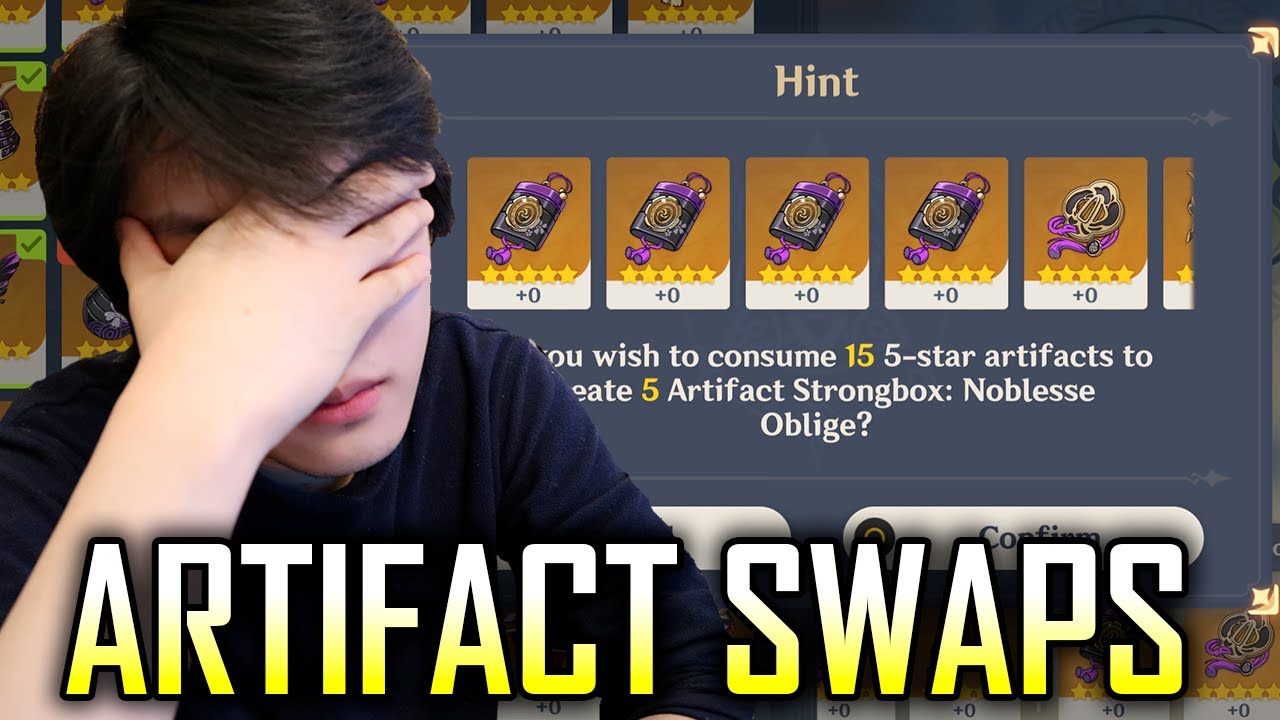 I sacrificed EVERYTHING for these Artifact Swaps | Genshin Impact