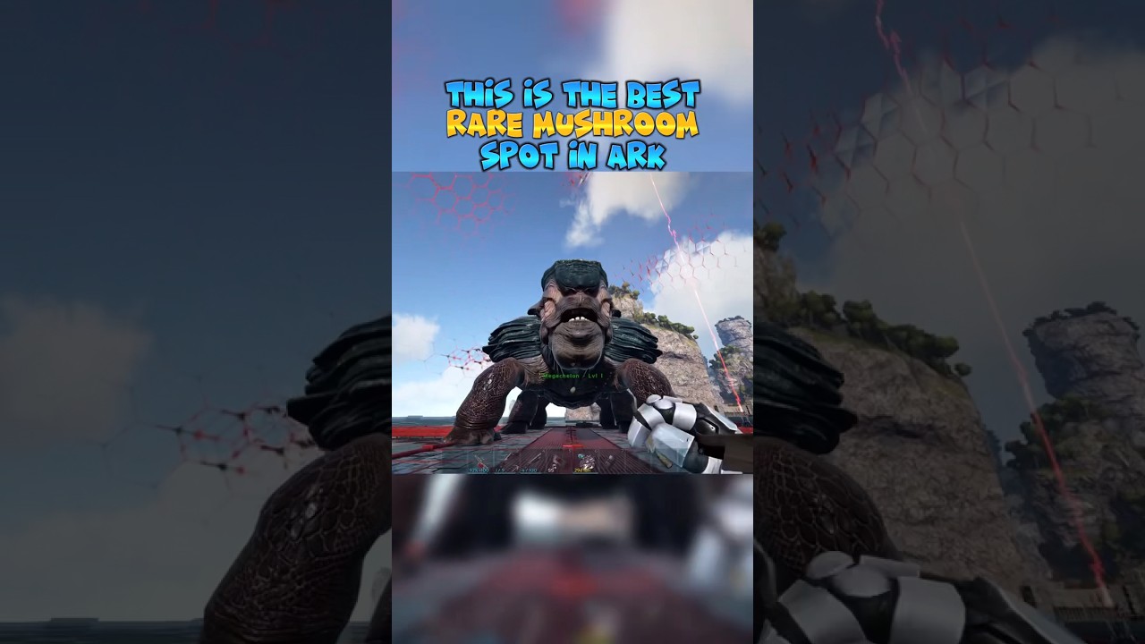 The best way to get 🍄 Rare Mushrooms in ARK 
