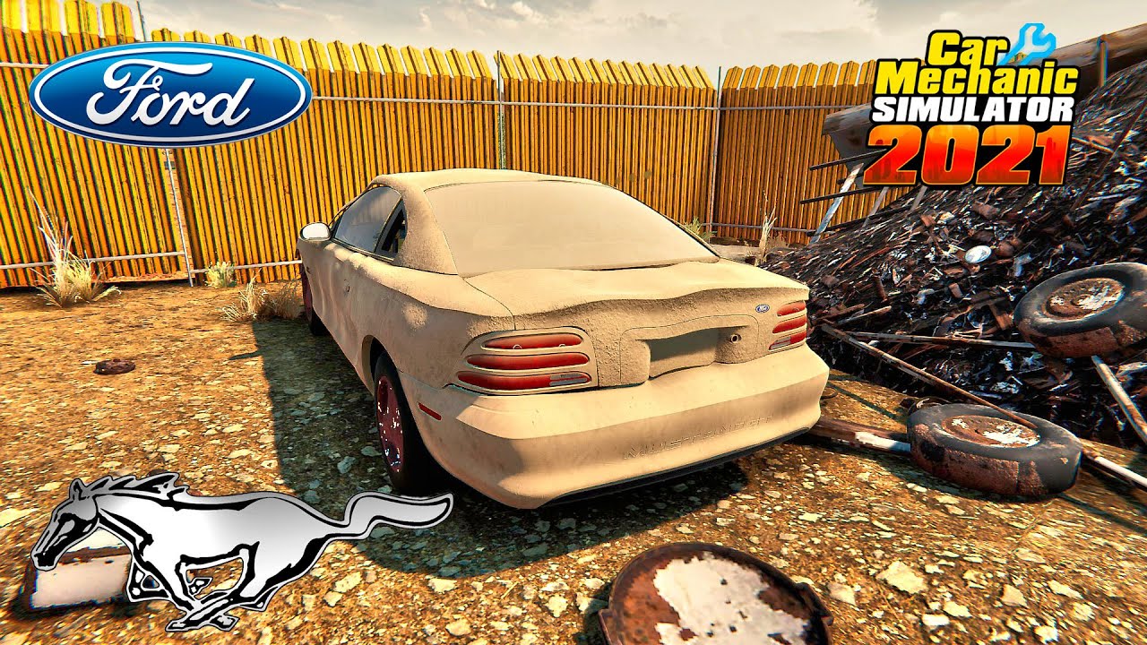 Ford Mustang restoration - Car Mechanic Simulator 2021