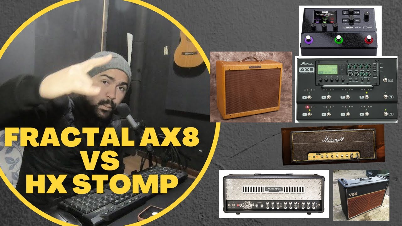 FRACTAL AX8 VS HX STOMP LINE 6