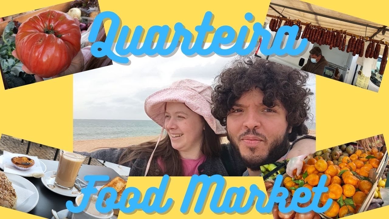 Market Day In Quarteira Portugal | With A Beautiful Beach Walk And Beer