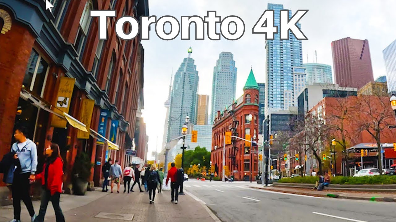 Front Street Walk | Best of Downtown Toronto | 4K HDR