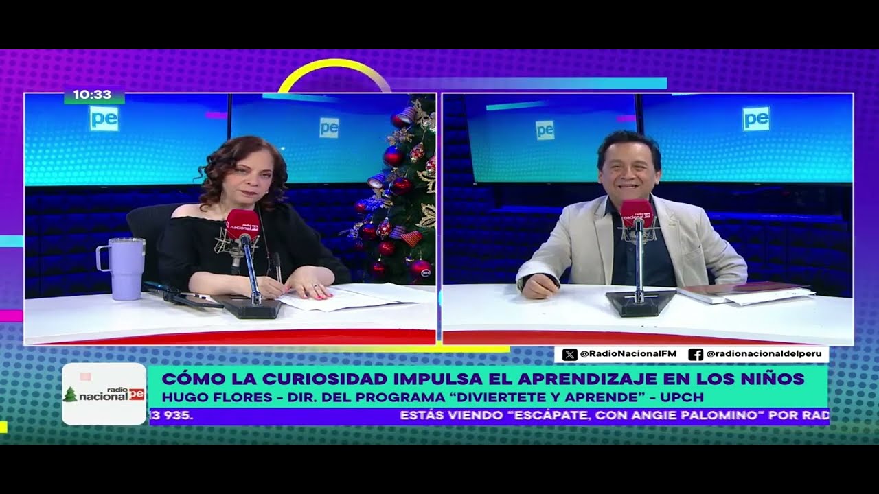 Cómo despertar la curiosidad y el aprendizaje en los niños | Hugo Flores Liñán en Radio Nacional