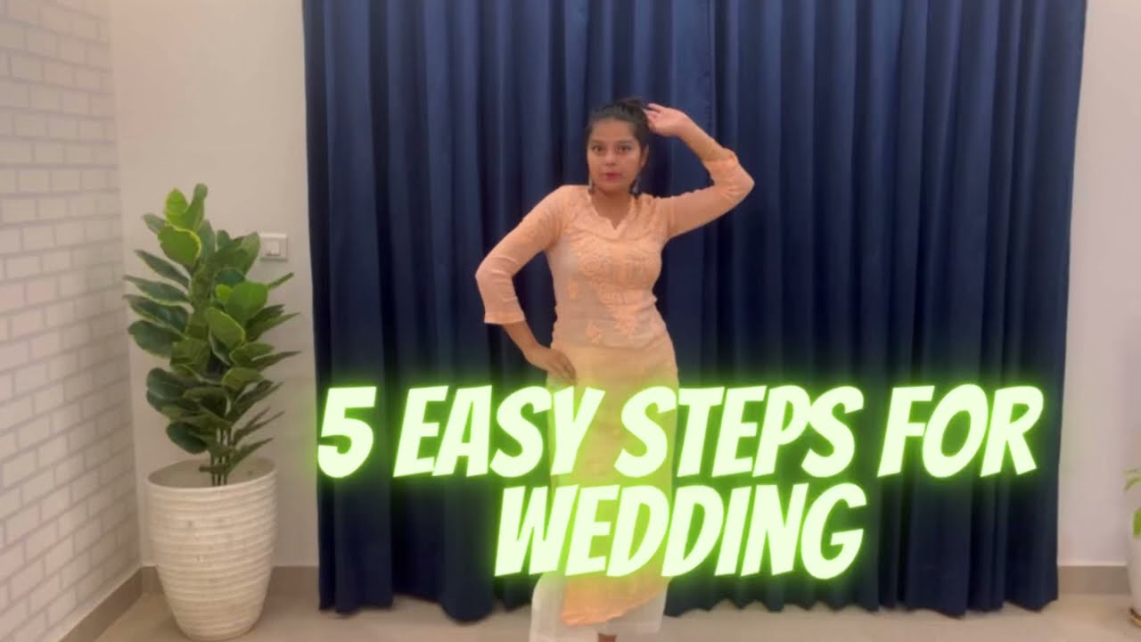 Easy dance steps for wedding|dance tutorial|wedding dance tutorial|Sangeet dance|learn dance steps