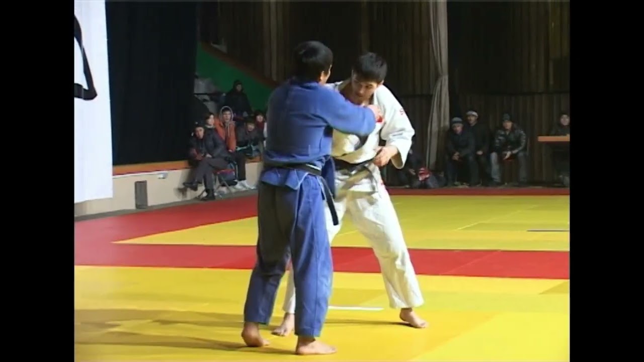 ДЗЮДО. ЧЕМПИОНАТ КЫРГЫЗСТАНА-2011. Финал 73 кг Азат Кубакаев-Алишер Мантобетов