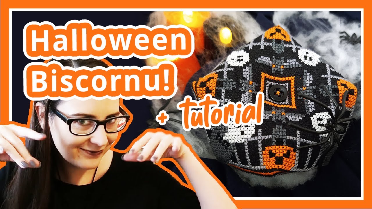 How To Make A Biscornu Tutorial & FREE Halloween Biscornu Pattern