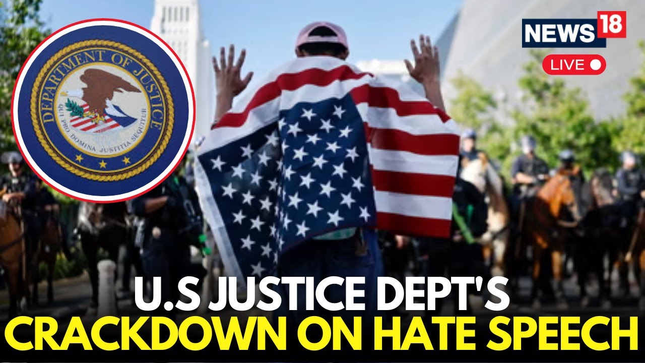 BREAKING LIVE: U.S. Justice Department Launches Major Crackdown on Hate Speech Nationwide | Trump