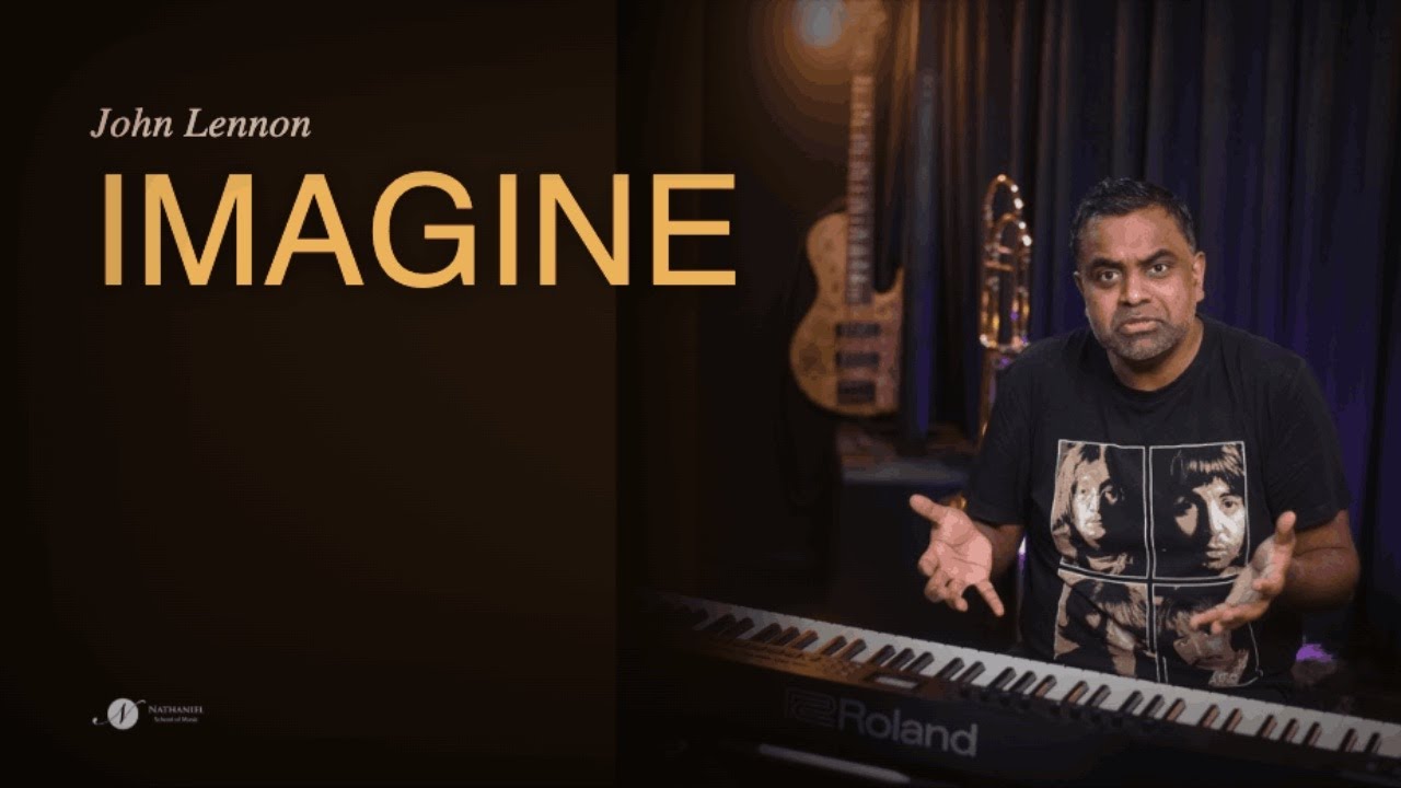 How to play the Intro of Imagine by John Lennon - Piano Tutorial