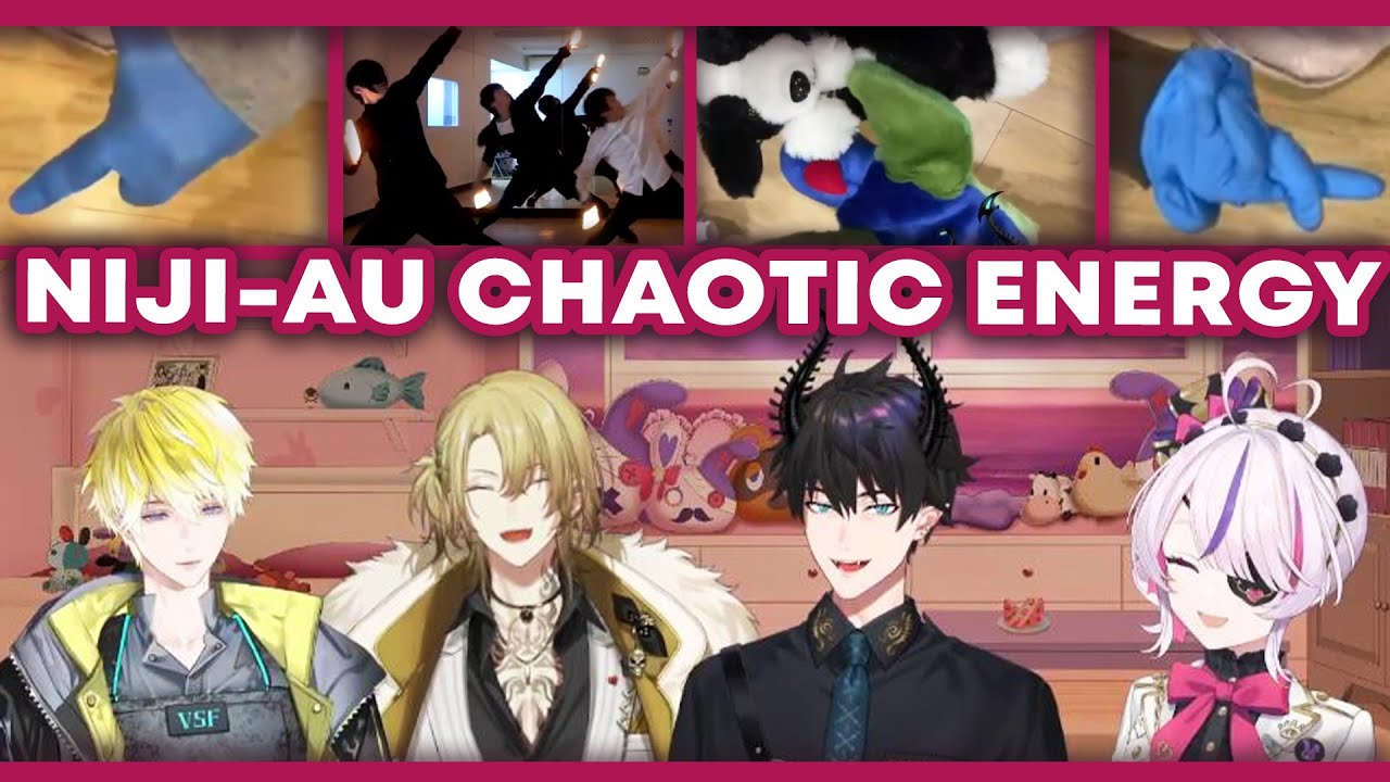almost 5 minutes of NijiAU's CHAOTIC energy | [NIJISANJI EN]