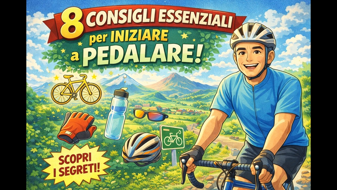 8 consigli essenziali per iniziare a pedalare