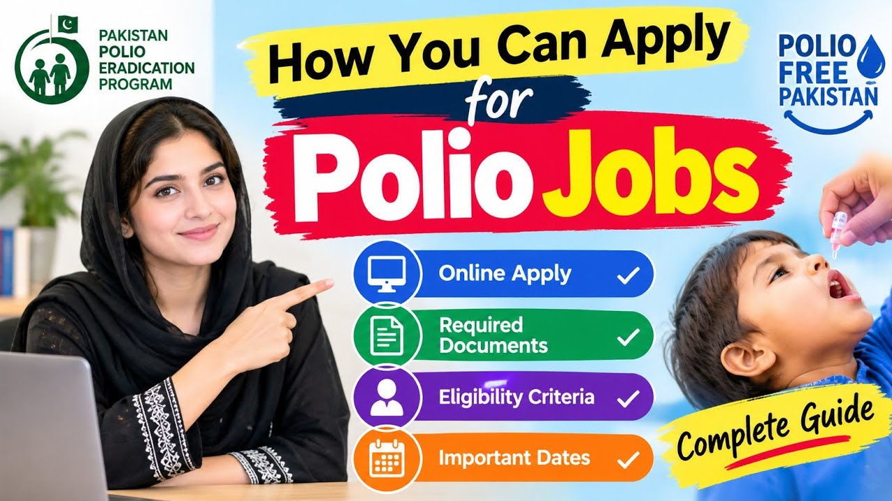 Polio Jobs 2026 | How to Apply Online | Complete Application Guide Pakistan