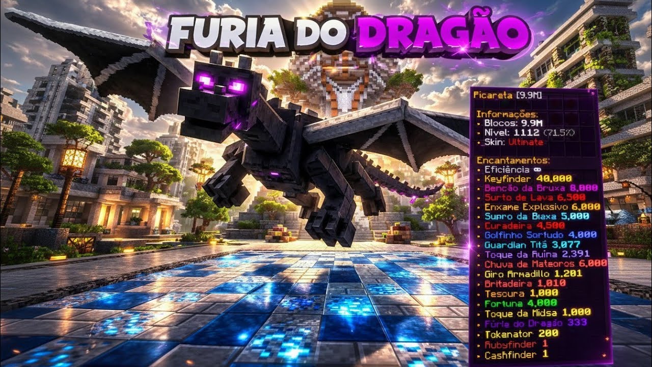 DESBLOQUEEI O MELHOR ENCANTAMENTO DO SERVIDOR - PRISON NERDZONE