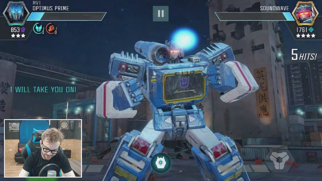 Soundwave Final Boss Battle - Act 2 100% Completion - Transformers: Forged To Fight