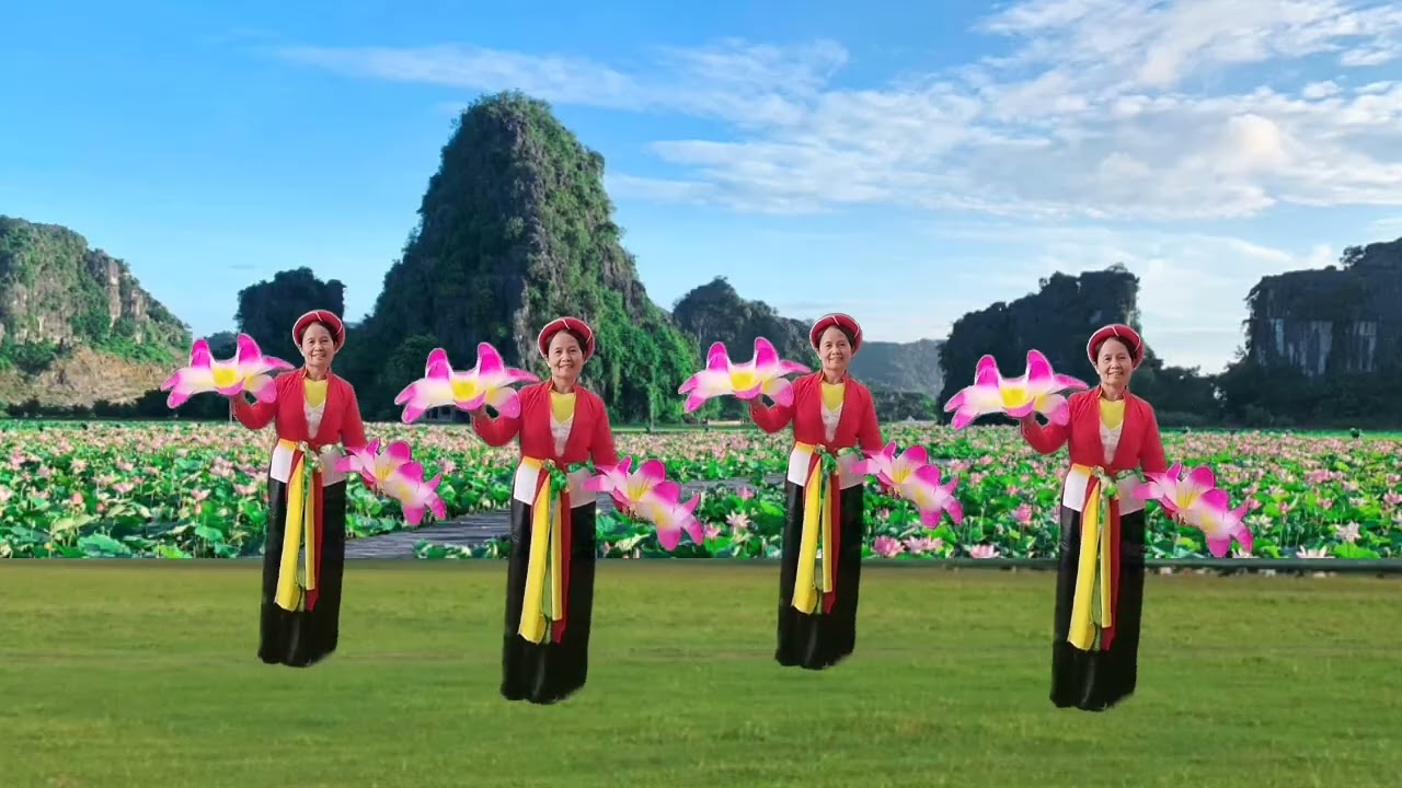 Bản múa Hoa lời chúc đầu xuân