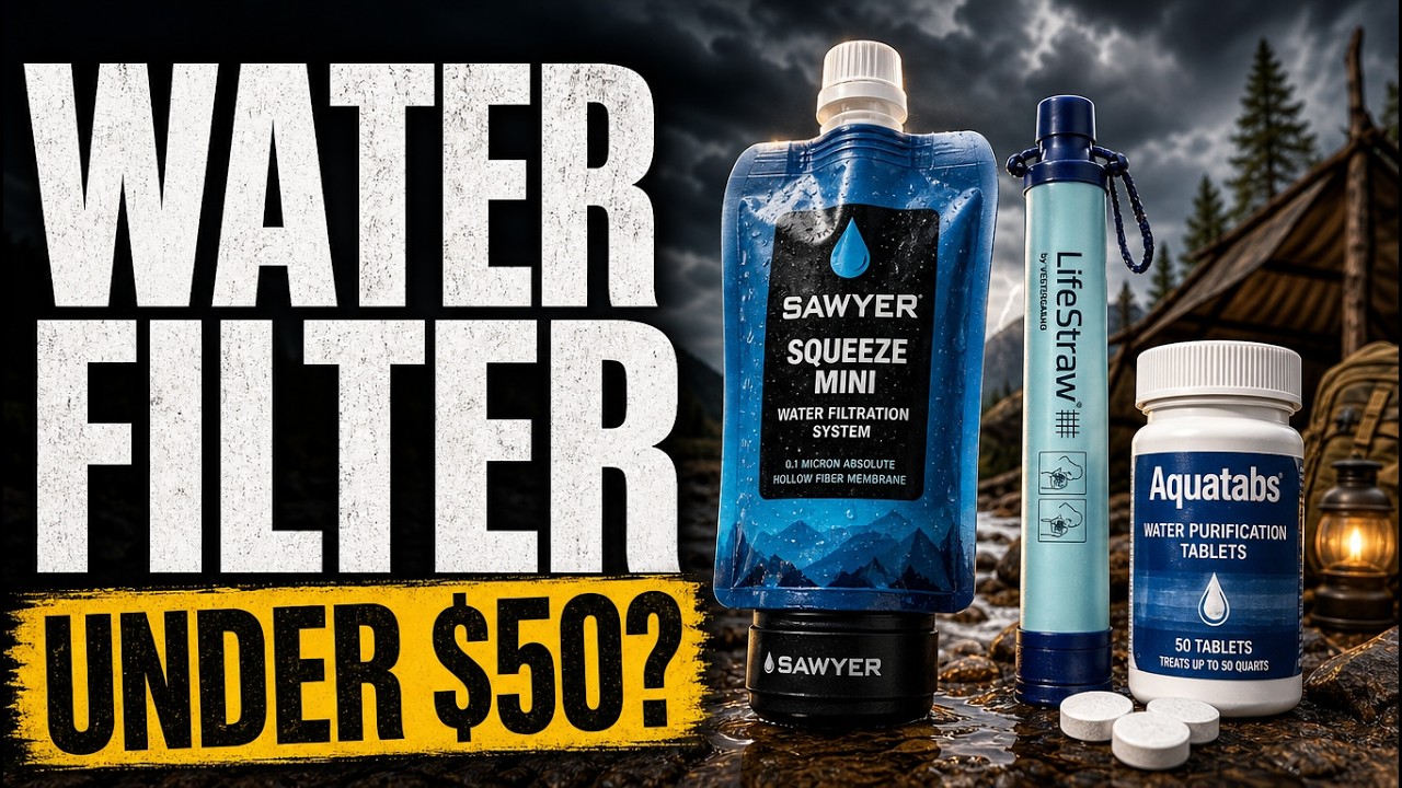 Best Emergency Water Filter Under $50 (3 Tested)