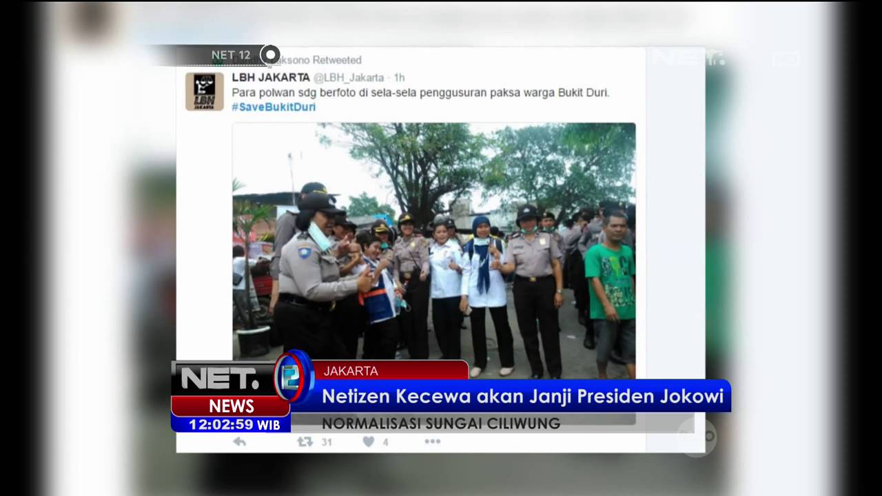 #SAVEBUKITDURI Jadi Trending Topic Indonesia - NET12