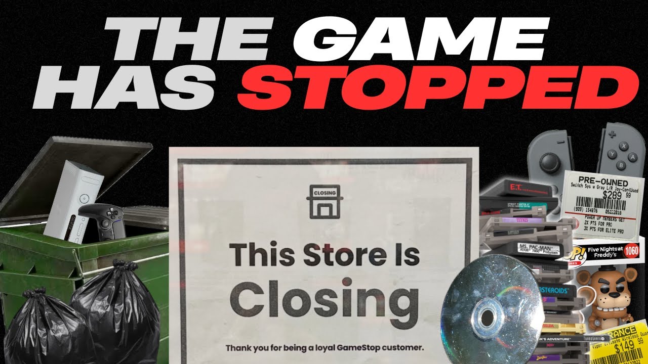 GameStop's DECLINE & The Future Of RETRO Game Stores