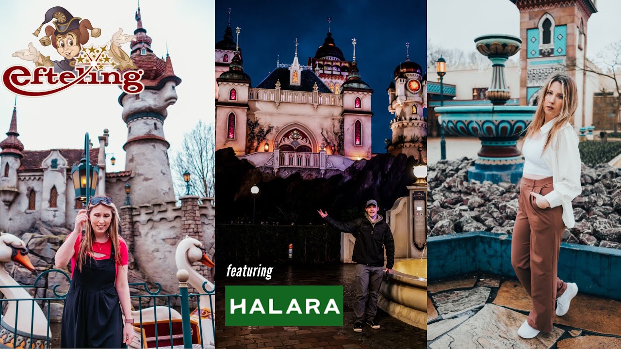 EFTELING Vlog | We're back for another visit at this MAGICAL THEME PARK | Featuring HALARA