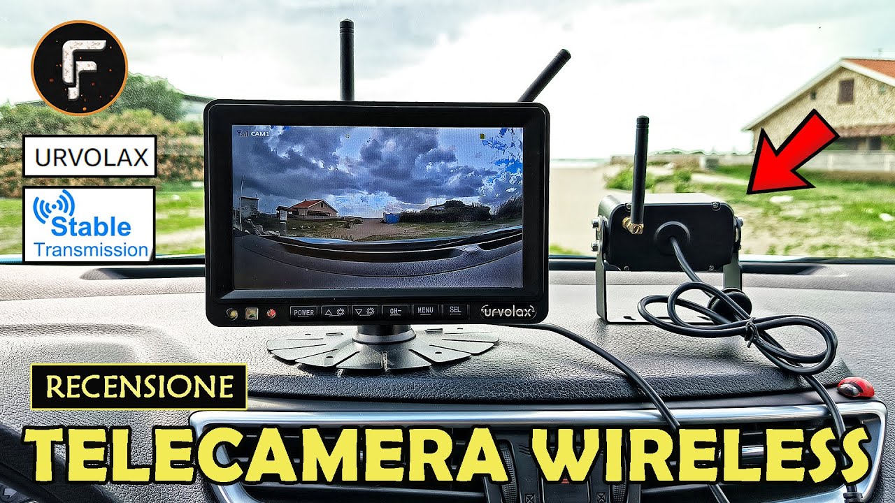 URVOLAX Telecamera Wireless per Mezzi Pesanti, Camper ed Auto 🔥 (Recensione)